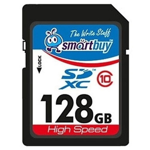 Карта памяти на 128 Гб Smartbuy microSD (class 10) фото 