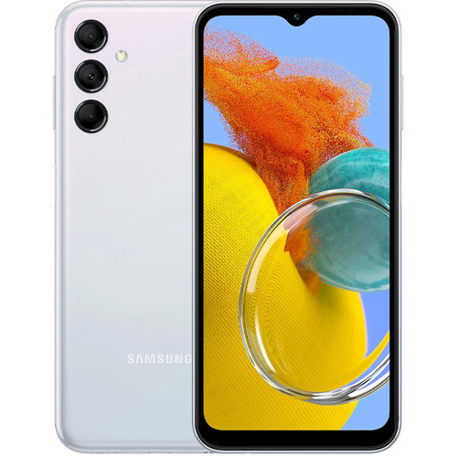 Телефон Samsung Galaxy M14 128Gb Ram 4Gb Silver фото 