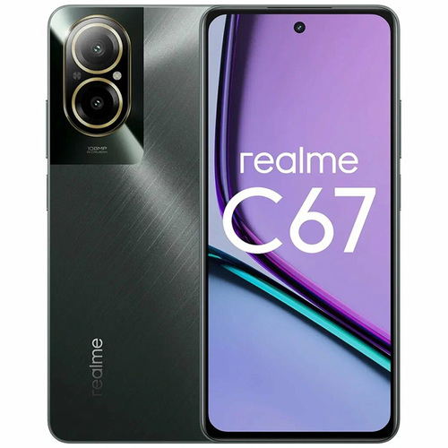 Телефон Realme RMX3890 C67 256Gb Ram 8Gb Black Rock фото 